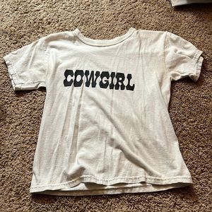 Cow girl t-shirt
